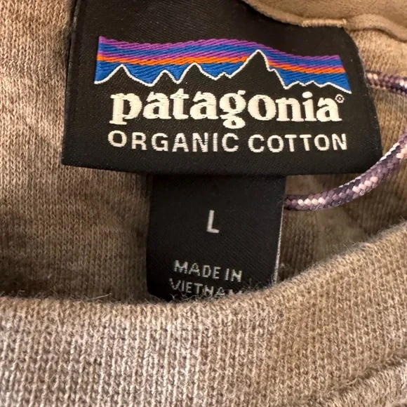 Patagonia Quilted Long Sleeve Shirt Women’s Large Light Brown - Picture 6 of 9